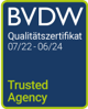 BVDW Qualitätszertifikat - BVDW Trusted Digitalagentur SUNZINET