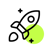 Ein Symbol, das eine Rakete zeigt - SUNZINET Digitalagentur für KI-Lösungen