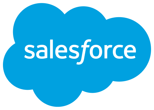 Salesforce Logo, die Cloud-basierte CRM-Lösung